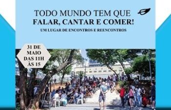 Domingo (31/5) tem lançamento de livros, música e boa comida na Praça Vladimir Herzog